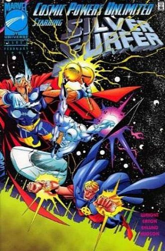 Cover of Cosmic Powers Unlimited (1995 Ltd) #4. One of 250,000 Vintage American Comics on sale from Krypton!