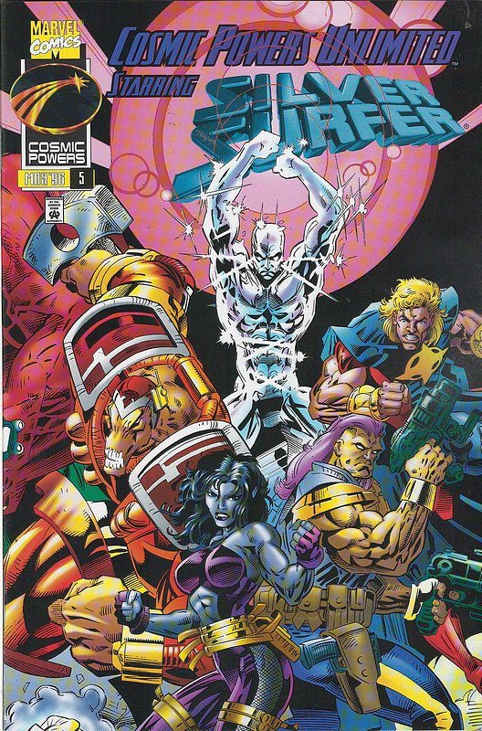Cover of Cosmic Powers Unlimited (1995 Ltd) #5. One of 250,000 Vintage American Comics on sale from Krypton!
