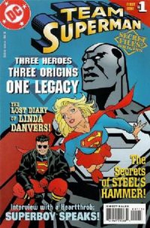 Cover of Team Superman: Secret Files (1998 One Shot) #1. One of 250,000 Vintage American Comics on sale from Krypton!