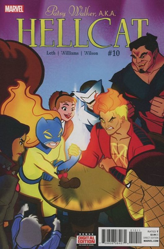 Cover of Patsy Walker: AKA - Hellcat (Vol 1) #10. One of 250,000 Vintage American Comics on sale from Krypton!