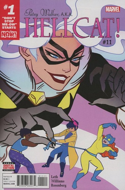 Cover of Patsy Walker: AKA - Hellcat (Vol 1) #11. One of 250,000 Vintage American Comics on sale from Krypton!