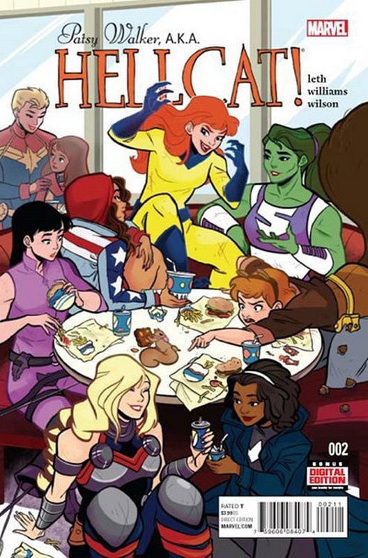Cover of Patsy Walker: AKA - Hellcat (Vol 1) #2. One of 250,000 Vintage American Comics on sale from Krypton!