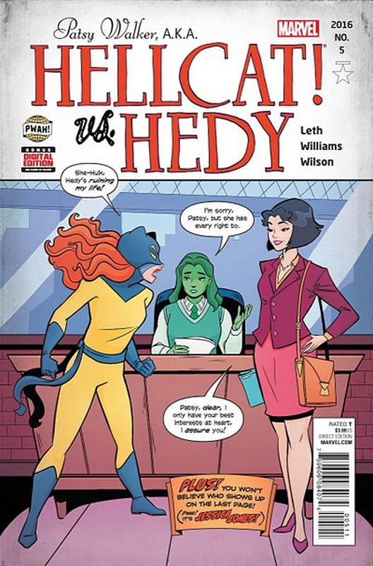 Cover of Patsy Walker: AKA - Hellcat (Vol 1) #5. One of 250,000 Vintage American Comics on sale from Krypton!