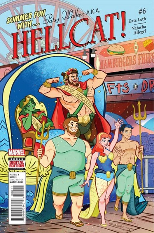 Cover of Patsy Walker: AKA - Hellcat (Vol 1) #6. One of 250,000 Vintage American Comics on sale from Krypton!