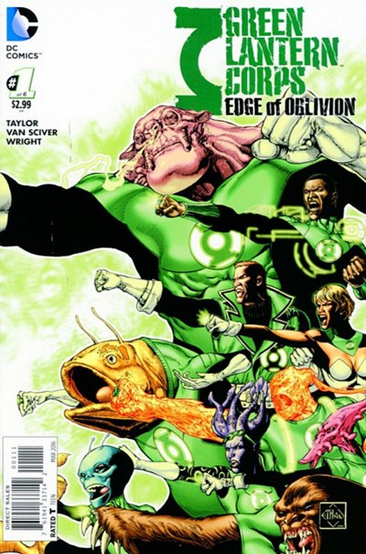 Cover of Green Lantern Corps: Edge of Oblivion (2016 Ltd) #1. One of 250,000 Vintage American Comics on sale from Krypton!