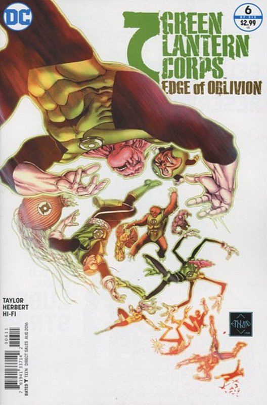 Cover of Green Lantern Corps: Edge of Oblivion (2016 Ltd) #6. One of 250,000 Vintage American Comics on sale from Krypton!