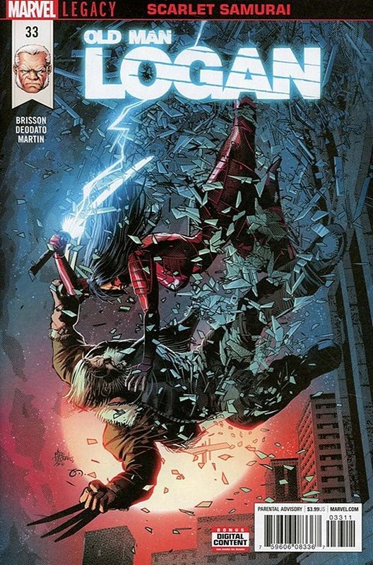 Cover of Old Man Logan (Vol 2) #33. One of 250,000 Vintage American Comics on sale from Krypton!