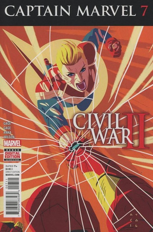 Cover of Captain Marvel (Vol 7) #7. One of 250,000 Vintage American Comics on sale from Krypton!