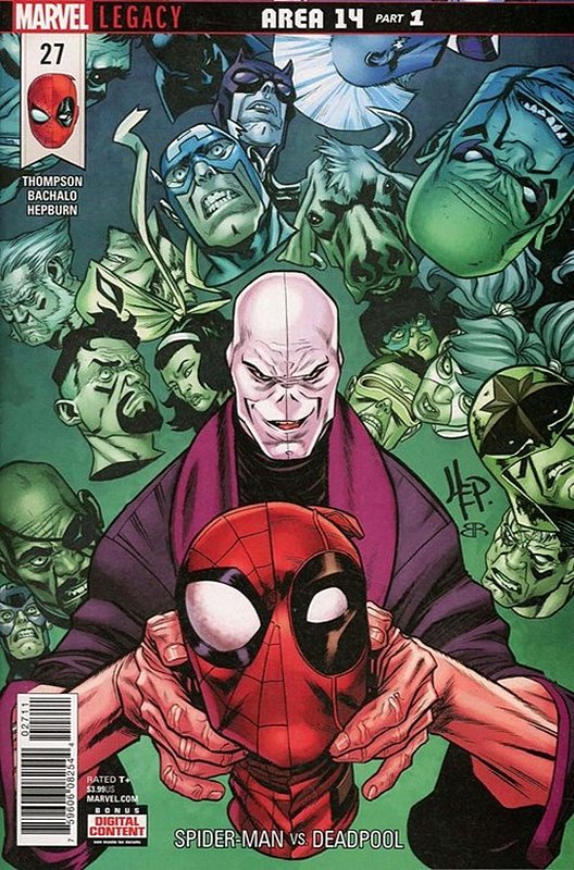 Cover of Spider-Man & Deadpool (Vol 1) #27. One of 250,000 Vintage American Comics on sale from Krypton!