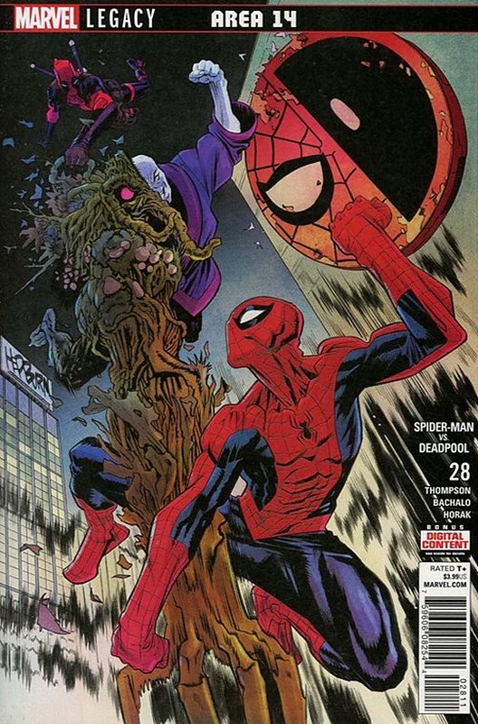 Cover of Spider-Man & Deadpool (Vol 1) #28. One of 250,000 Vintage American Comics on sale from Krypton!