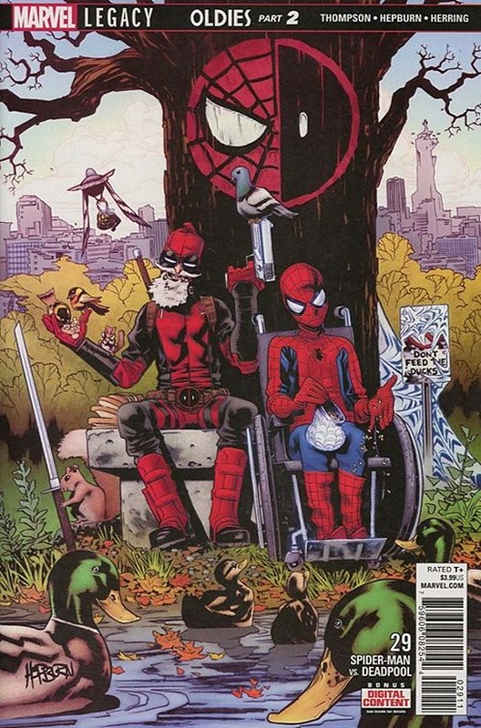 Cover of Spider-Man & Deadpool (Vol 1) #29. One of 250,000 Vintage American Comics on sale from Krypton!