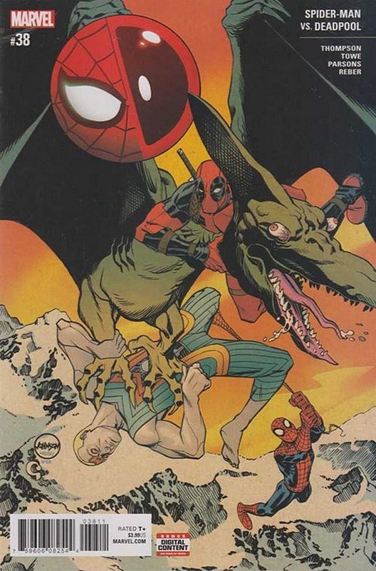 Cover of Spider-Man & Deadpool (Vol 1) #38. One of 250,000 Vintage American Comics on sale from Krypton!