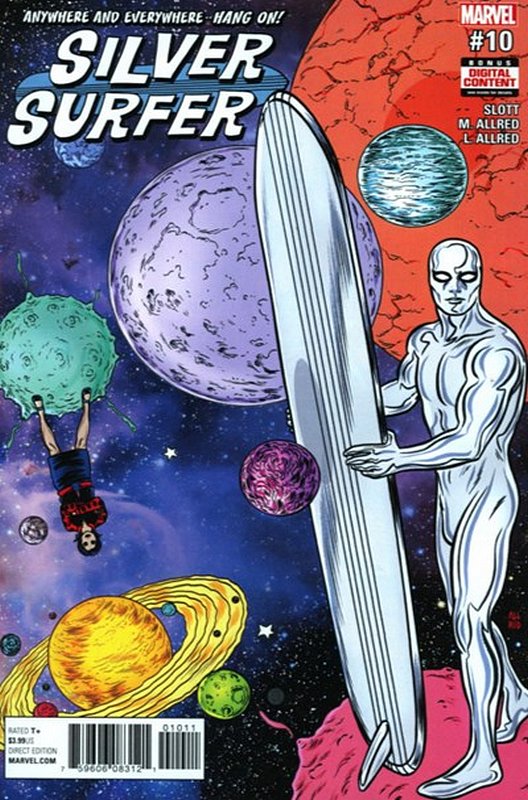 Cover of Silver Surfer (Vol 5) #10. One of 250,000 Vintage American Comics on sale from Krypton!