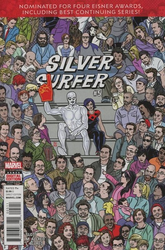 Cover of Silver Surfer (Vol 5) #5. One of 250,000 Vintage American Comics on sale from Krypton!