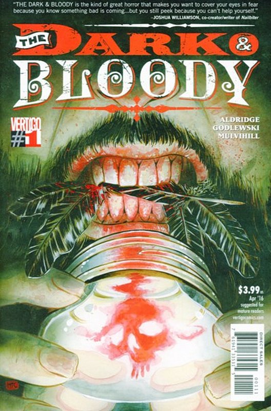 Cover of Dark & Bloody (2016 Ltd) #1. One of 250,000 Vintage American Comics on sale from Krypton!