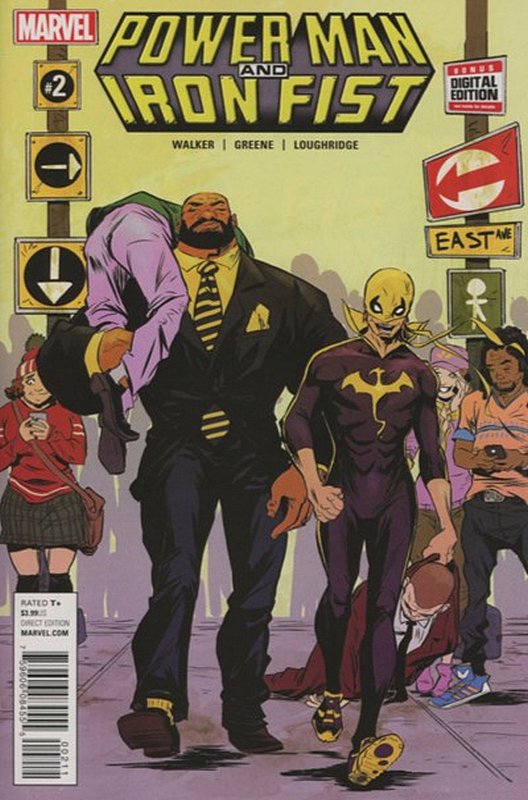 Cover of Powerman & Iron Fist (Vol 2) #2. One of 250,000 Vintage American Comics on sale from Krypton!