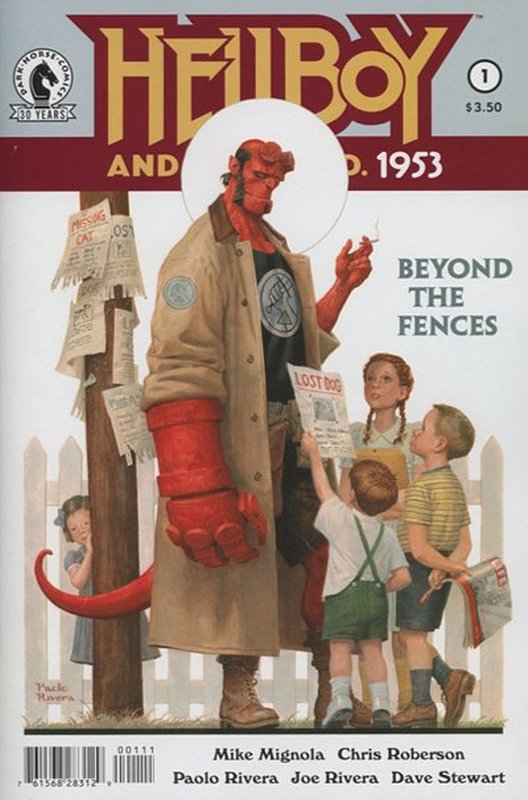 Cover of Hellboy & BPRD: 1953 Beyond The Fences (2016 Ltd) #1. One of 250,000 Vintage American Comics on sale from Krypton!