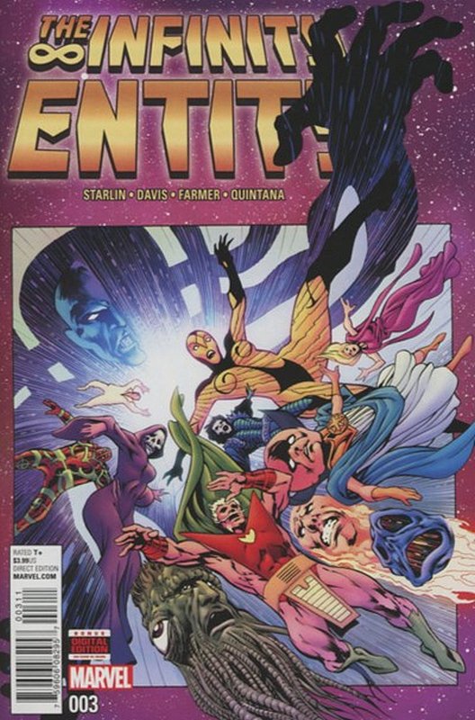 Cover of Infinity Entity (2016 Ltd) #3. One of 250,000 Vintage American Comics on sale from Krypton!