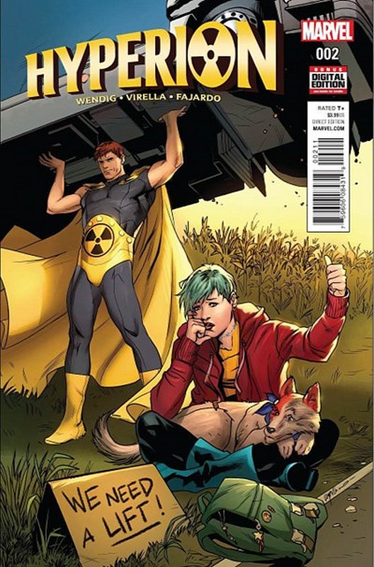 Cover of Hyperion (Vol 1) #2. One of 250,000 Vintage American Comics on sale from Krypton!