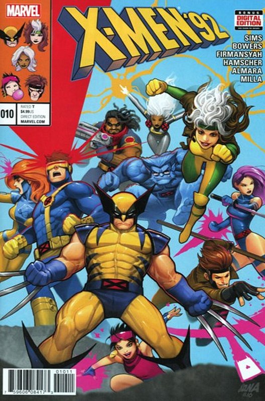 Cover of X-Men 92 (Vol 2) #10. One of 250,000 Vintage American Comics on sale from Krypton!