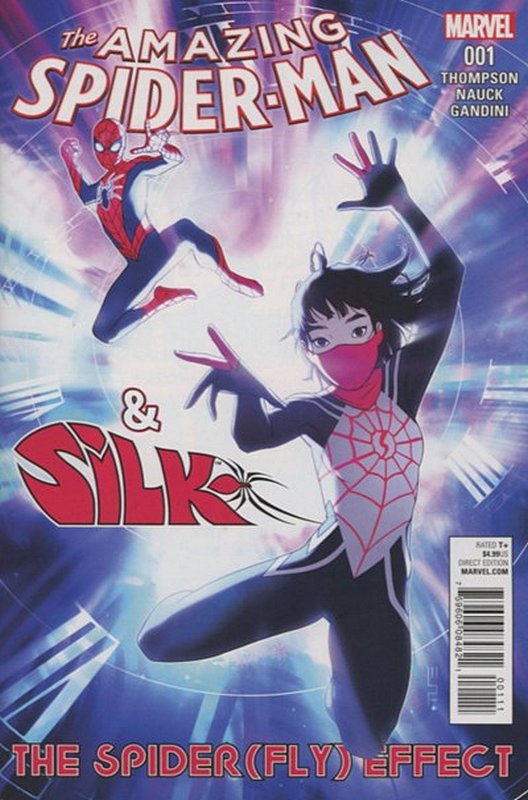 Cover of Amazing Spider-Man & Silk: Spider(Fly) Effect (Ltd #1. One of 250,000 Vintage American Comics on sale from Krypton!