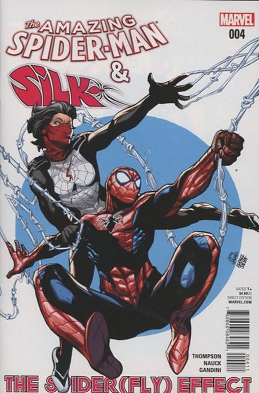 Cover of Amazing Spider-Man & Silk: Spider(Fly) Effect (Ltd #4. One of 250,000 Vintage American Comics on sale from Krypton!