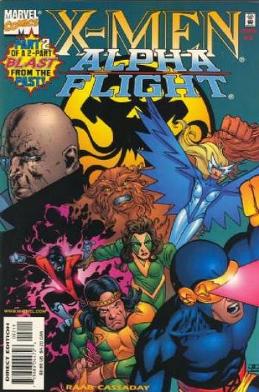 Cover of X-Men/Alpha Flight (1998 Ltd) #2. One of 250,000 Vintage American Comics on sale from Krypton!