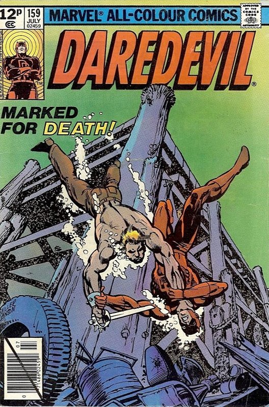 Cover of Daredevil (Vol 1) #159. One of 250,000 Vintage American Comics on sale from Krypton!