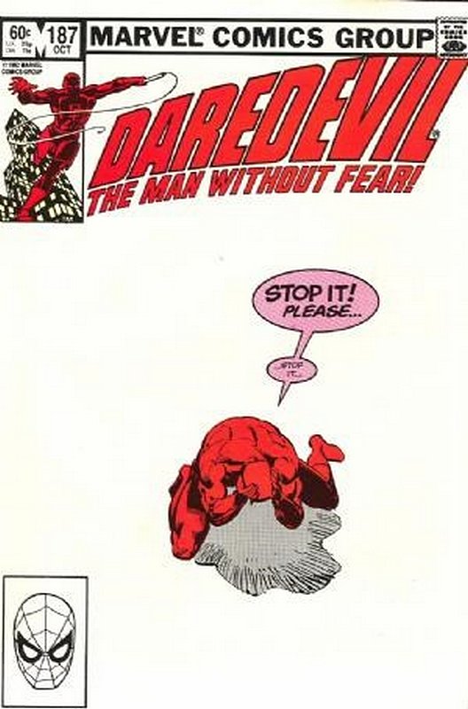 Cover of Daredevil (Vol 1) #187. One of 250,000 Vintage American Comics on sale from Krypton!