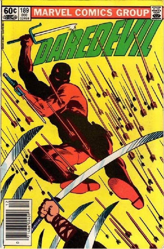 Cover of Daredevil (Vol 1) #189. One of 250,000 Vintage American Comics on sale from Krypton!