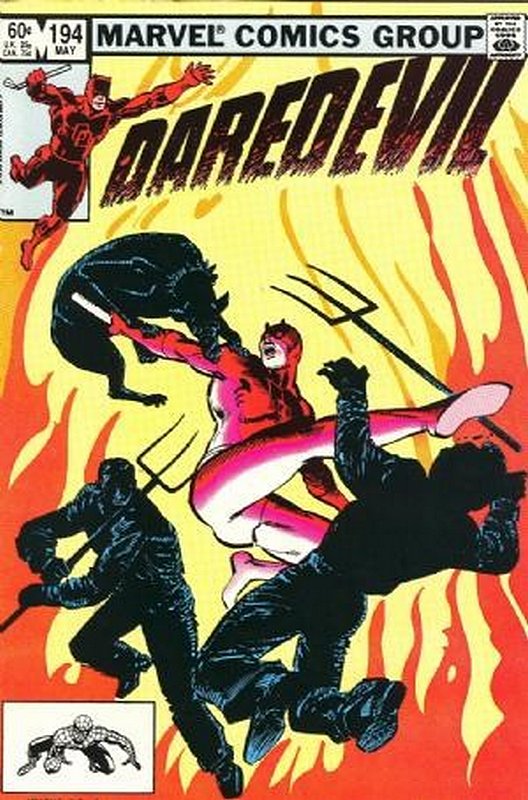 Cover of Daredevil (Vol 1) #194. One of 250,000 Vintage American Comics on sale from Krypton!
