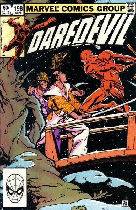 Cover of Daredevil (Vol 1) #198. One of 250,000 Vintage American Comics on sale from Krypton!