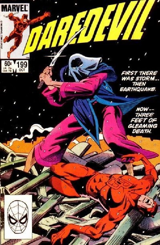 Cover of Daredevil (Vol 1) #199. One of 250,000 Vintage American Comics on sale from Krypton!