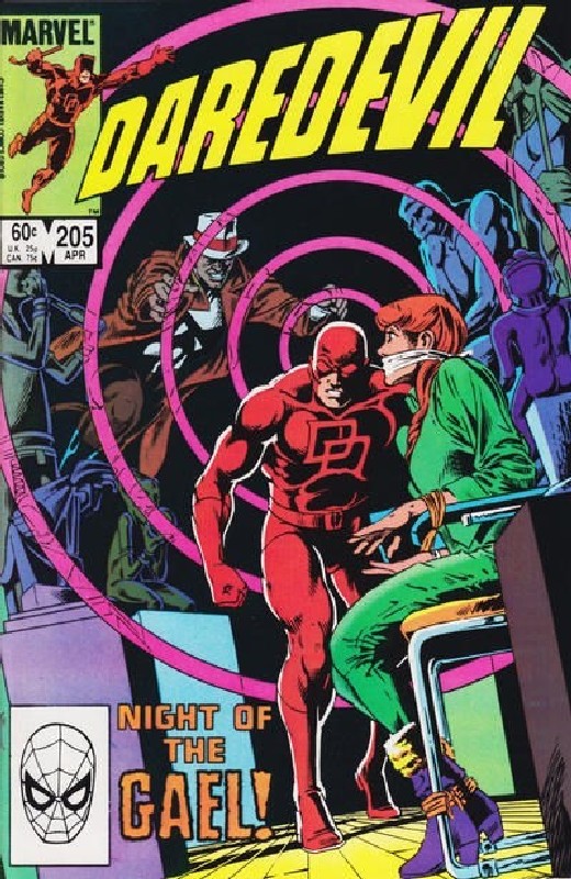 Cover of Daredevil (Vol 1) #205. One of 250,000 Vintage American Comics on sale from Krypton!