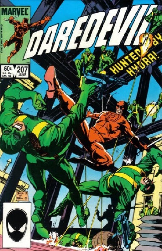 Cover of Daredevil (Vol 1) #207. One of 250,000 Vintage American Comics on sale from Krypton!