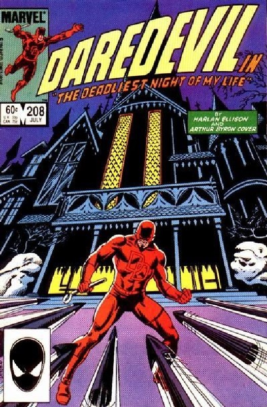 Cover of Daredevil (Vol 1) #208. One of 250,000 Vintage American Comics on sale from Krypton!