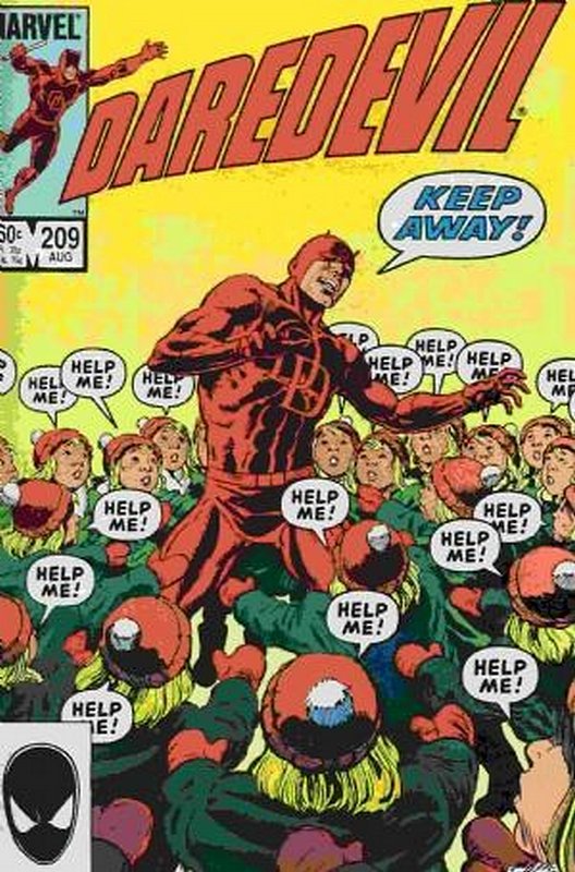 Cover of Daredevil (Vol 1) #209. One of 250,000 Vintage American Comics on sale from Krypton!