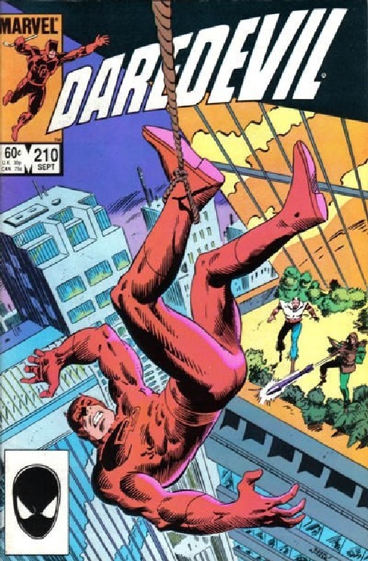 Cover of Daredevil (Vol 1) #210. One of 250,000 Vintage American Comics on sale from Krypton!