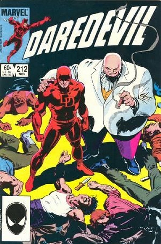 Cover of Daredevil (Vol 1) #212. One of 250,000 Vintage American Comics on sale from Krypton!