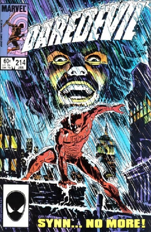 Cover of Daredevil (Vol 1) #214. One of 250,000 Vintage American Comics on sale from Krypton!