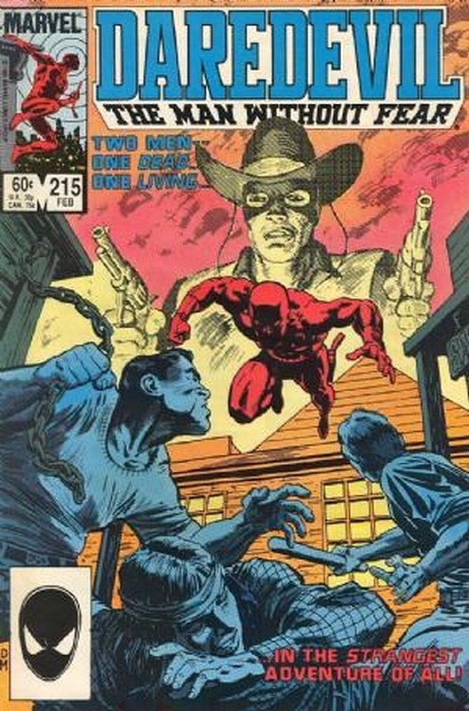 Cover of Daredevil (Vol 1) #215. One of 250,000 Vintage American Comics on sale from Krypton!