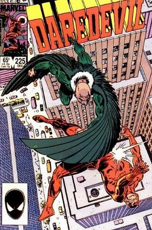 Cover of Daredevil (Vol 1) #225. One of 250,000 Vintage American Comics on sale from Krypton!