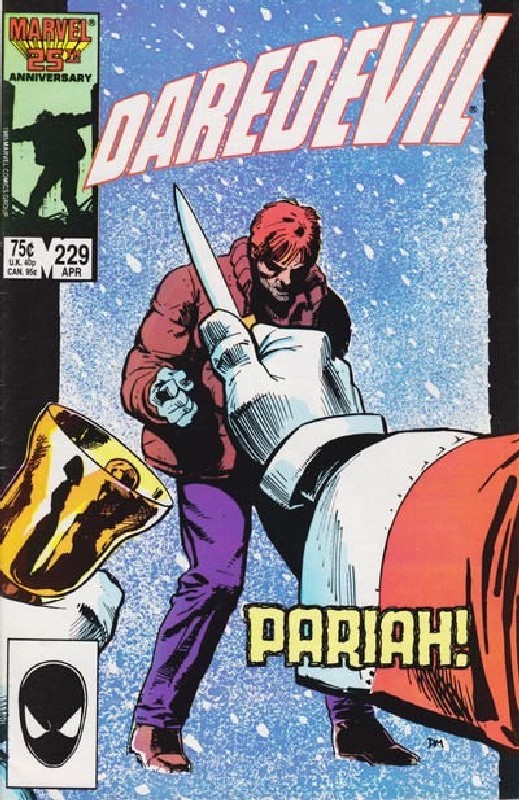 Cover of Daredevil (Vol 1) #229. One of 250,000 Vintage American Comics on sale from Krypton!