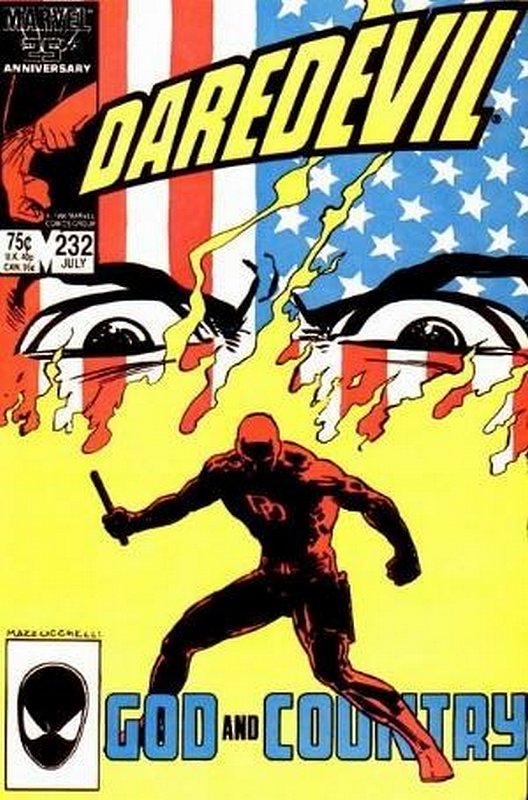 Cover of Daredevil (Vol 1) #232. One of 250,000 Vintage American Comics on sale from Krypton!