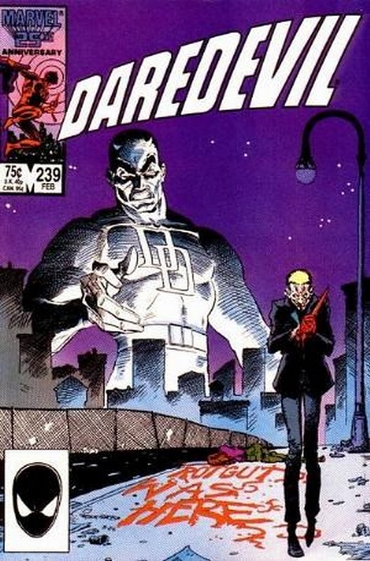 Cover of Daredevil (Vol 1) #239. One of 250,000 Vintage American Comics on sale from Krypton!