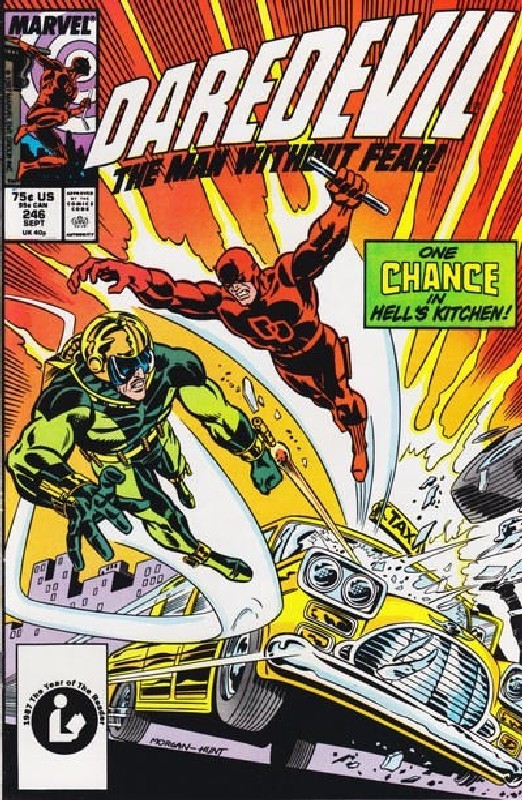 Cover of Daredevil (Vol 1) #246. One of 250,000 Vintage American Comics on sale from Krypton!