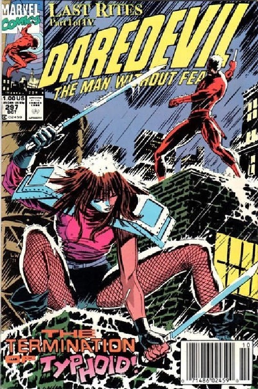 Cover of Daredevil (Vol 1) #297. One of 250,000 Vintage American Comics on sale from Krypton!
