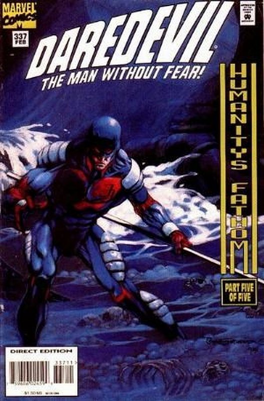 Cover of Daredevil (Vol 1) #337. One of 250,000 Vintage American Comics on sale from Krypton!