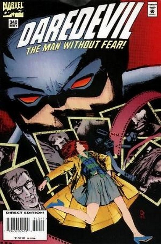 Cover of Daredevil (Vol 1) #340. One of 250,000 Vintage American Comics on sale from Krypton!