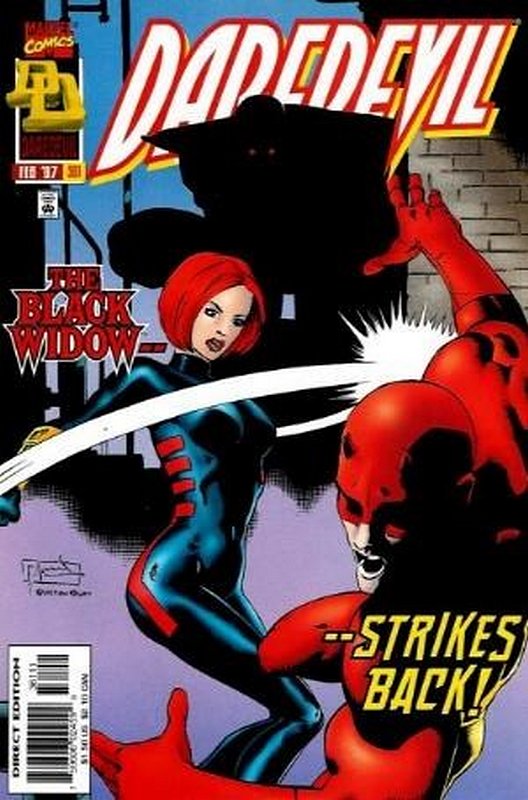 Cover of Daredevil (Vol 1) #361. One of 250,000 Vintage American Comics on sale from Krypton!
